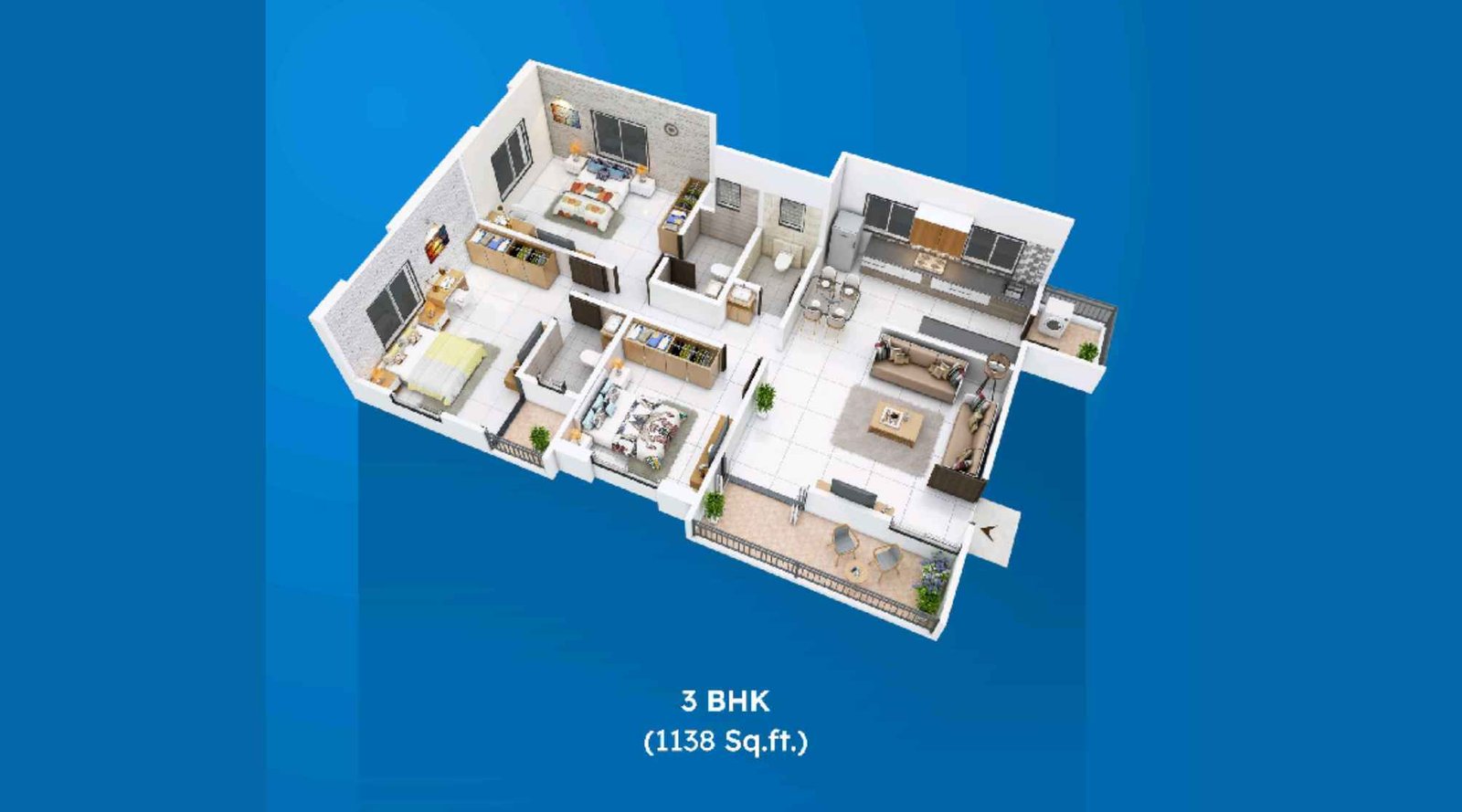 204-Paradise-BHK-1138-Sqft