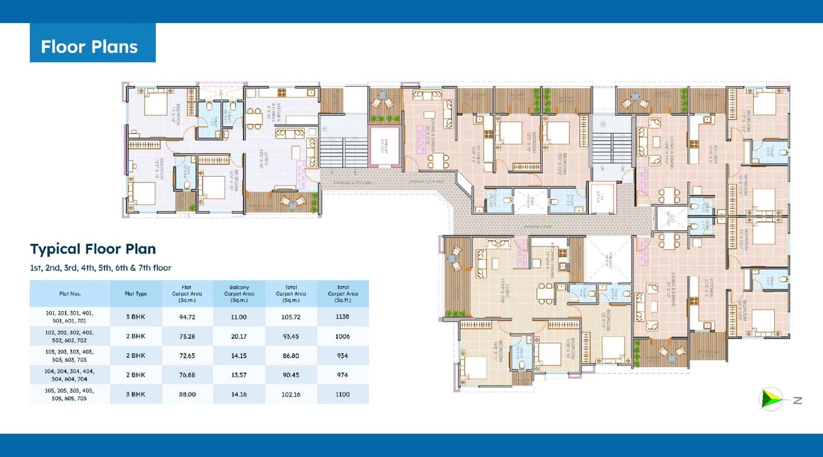 204-Paradise-Typical-Floor-Plan
